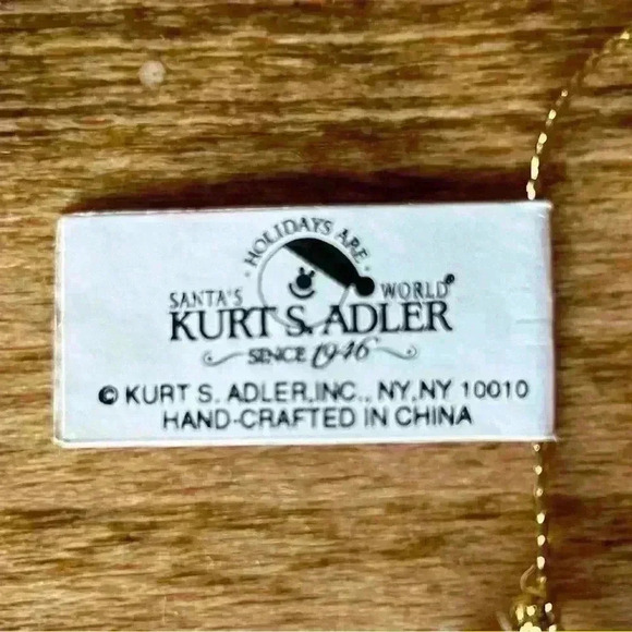 Kurt S. Adler Cat Angel Golfing Christmas Ornament - Picture 8 of 9